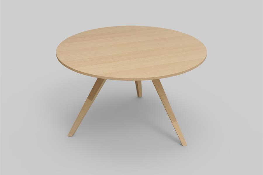 Tafel rond 150cm - Theuns Eiken meubels
