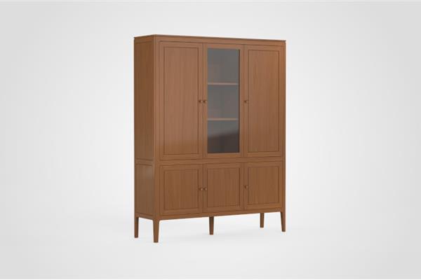 Bergkast 3-deurs - Eiken meubels