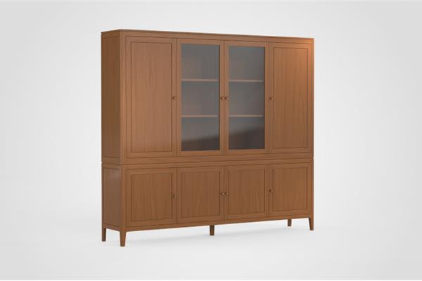 Buffet-kast 4-deurs massief - Eiken meubels