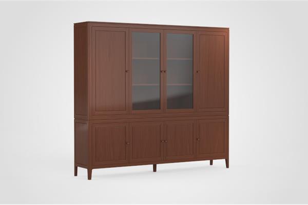 Buffet-kast 4-deurs massief - Eiken meubels