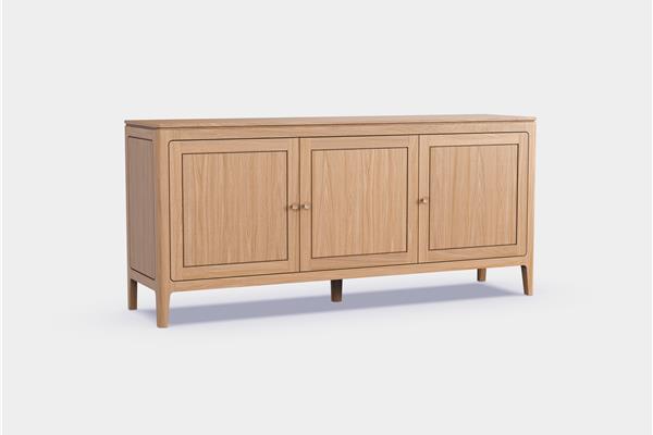 dressoir 3-deurs - Eiken meubels