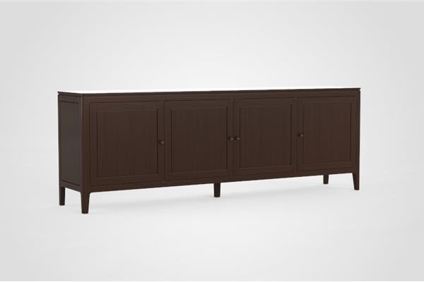 dressoir 4-deurs - Eiken meubels