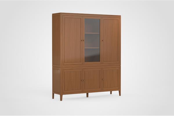 Buffet-kast 3-deurs massief - Eiken meubels