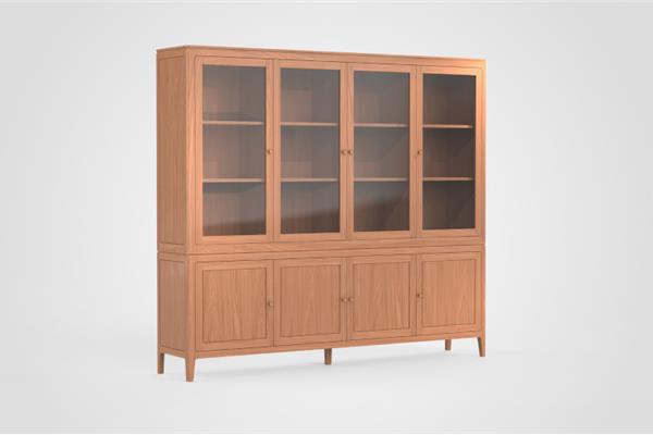 Buffet-kast 4-deurs - Eiken meubels