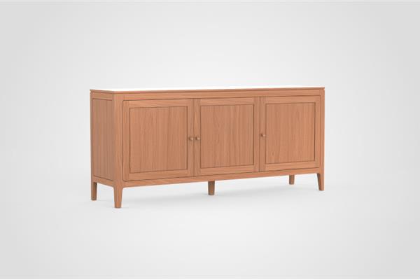 dressoir 3-deurs - Eiken meubels