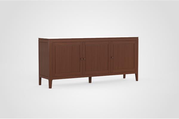 dressoir 3-deurs - Eiken meubels