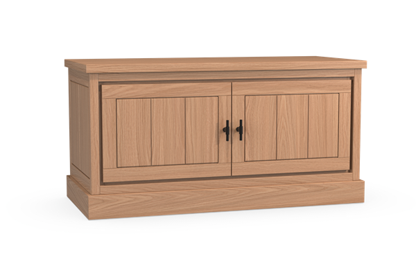 jura eiken tv kast 2 deurs E02M