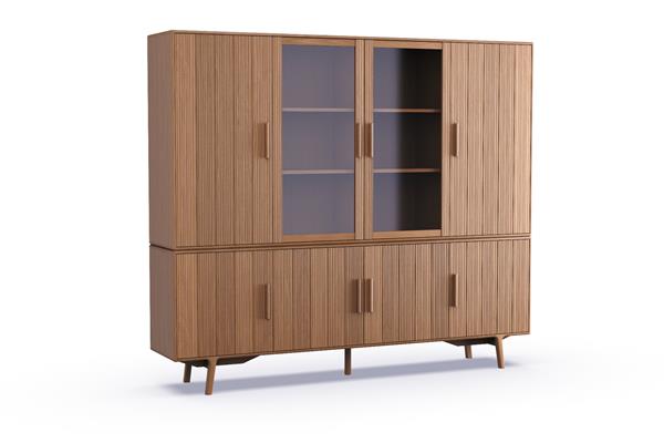 massief-eiken-buffet-kast-4-deurs-E14M