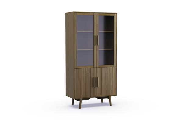 massief-eiken-vitrine-kast-4-deurs-E33M