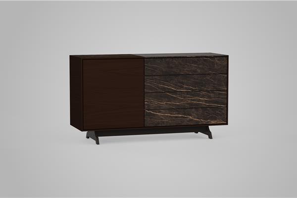 dressoir 2-deurs - Eiken meubels