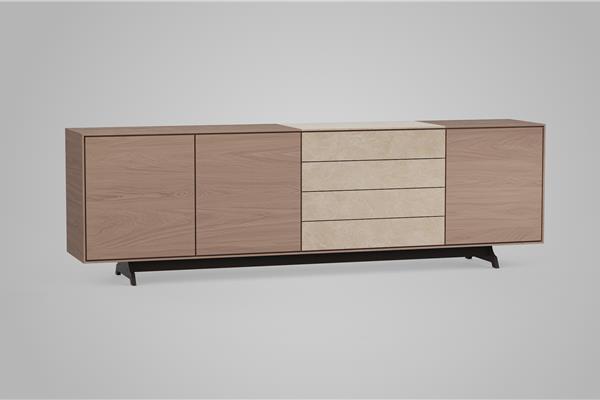 dressoir 5-deurs - Eiken meubels