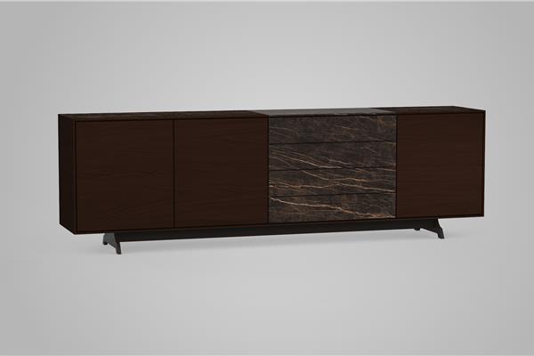 dressoir 5-deurs - Eiken meubels