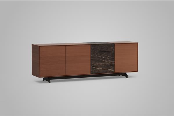 dressoir 4-deurs - Eiken meubels