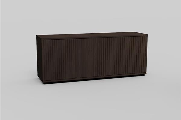 dressoir 3-deurs met plint - Eiken meubels