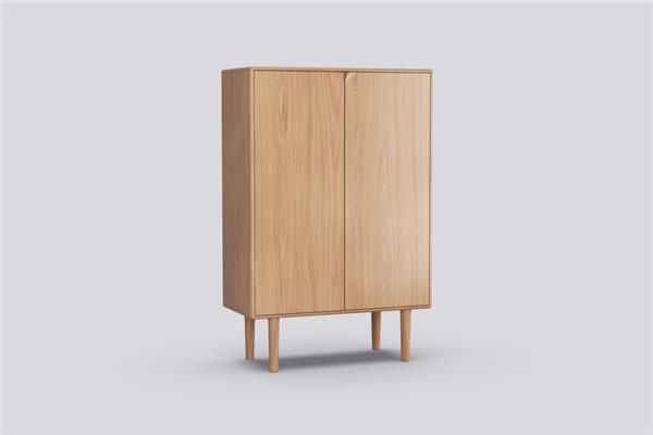 Bergkast 2-deurs - Eiken meubels