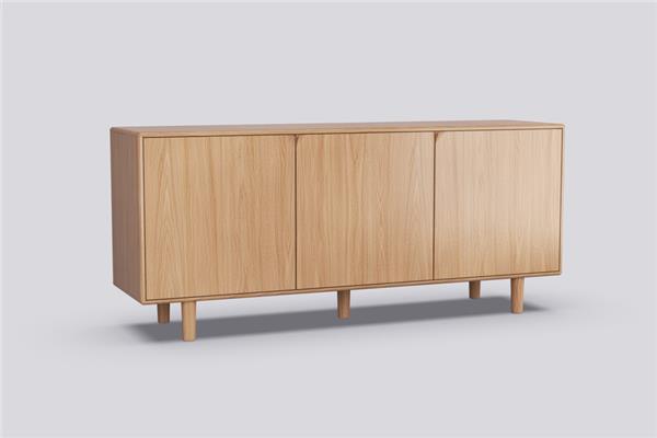 dressoir 3-deurs - Eiken meubels