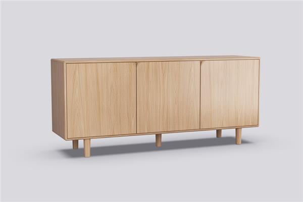 dressoir 3-deurs - Eiken meubels