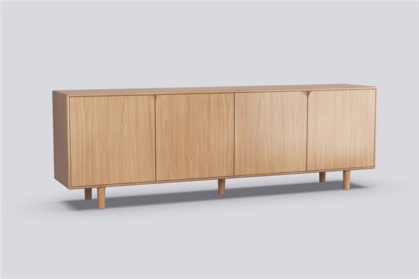 dressoir 4-deurs - Eiken meubels