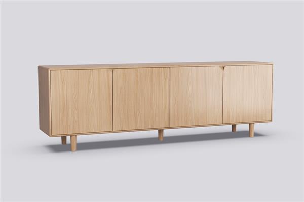 dressoir 4-deurs - Eiken meubels