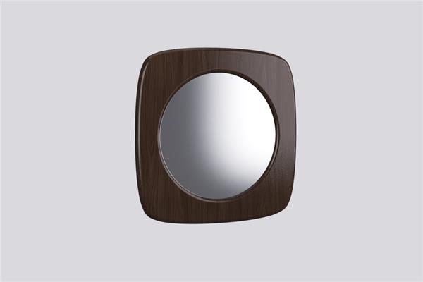 Spiegel 80 x 80 cm - Eiken meubels