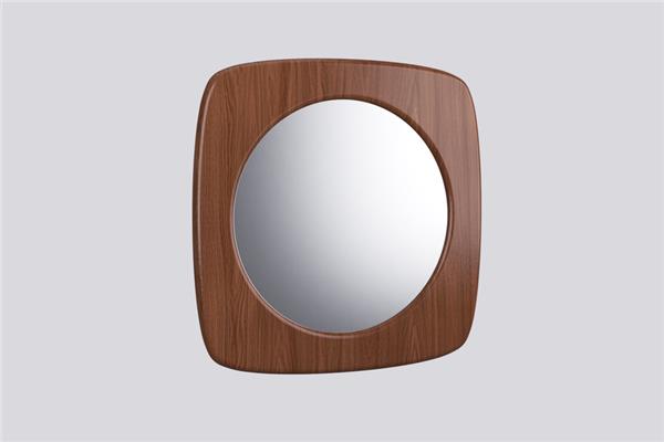 Spiegel 90 x 90 cm - Eiken meubels