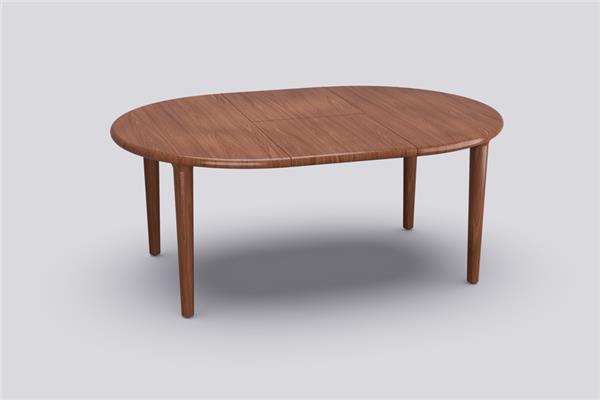 Verlengtafel 130/186 - Eiken meubels