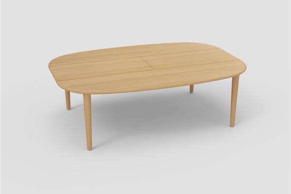 Verbreedtafel 240 x 108/164 - Eiken meubels