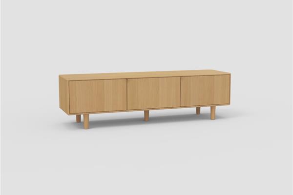 TV-unit 3-doors - Oak furniture