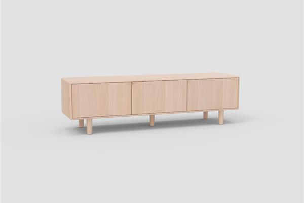 TV-unit 3-doors - Oak furniture