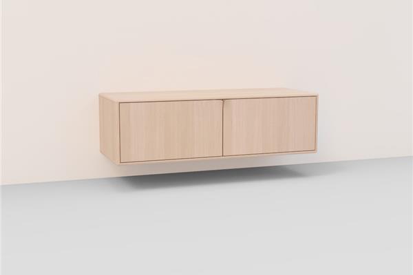 TV-kast hang 2-deurs - Eiken meubels