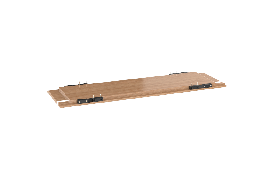 LED boekenplank 80 cm - Theuns Eiken meubels