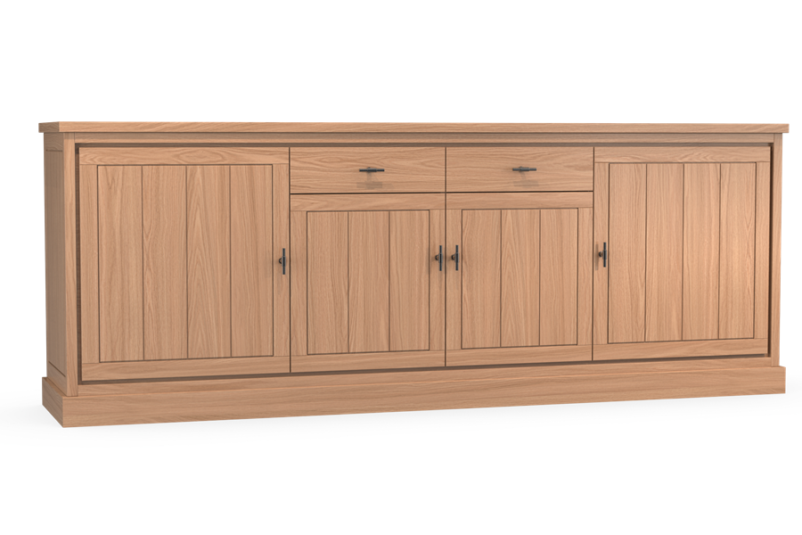 Dressoir 4-deurs - Theuns Eiken meubels