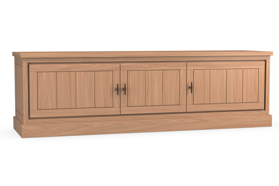 TV-kast 3-deurs - Theuns Eiken meubels