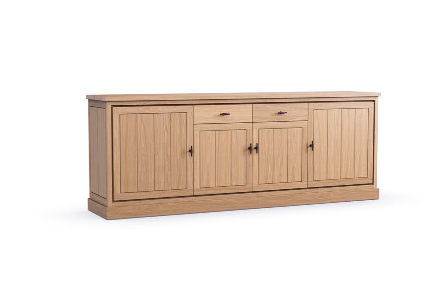 Dressoir 4-deurs - Theuns Eiken meubels