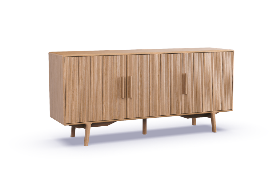 dressoir 3-deurs - Theuns Eiken meubels