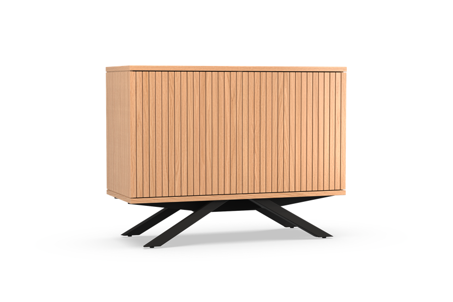 dressoir 2-deurs met sokkel - Theuns Eiken meubels