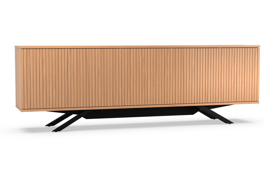 dressoir 5-deurs met sokkel - Theuns Eiken meubels