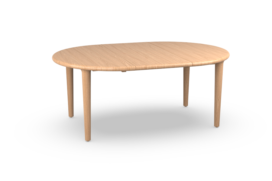 Verlengtafel 130/186 - Theuns Eiken meubels