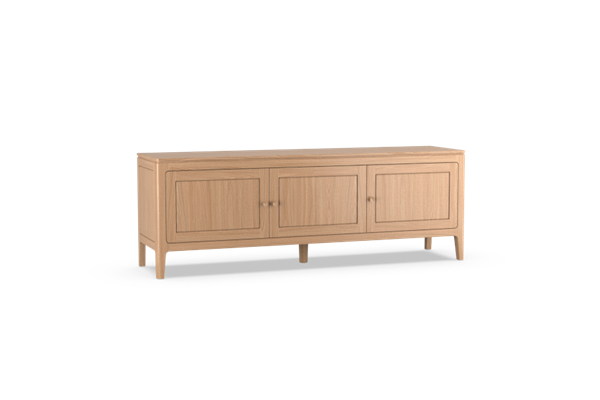 TV-kast 3-deurs massief - Theuns