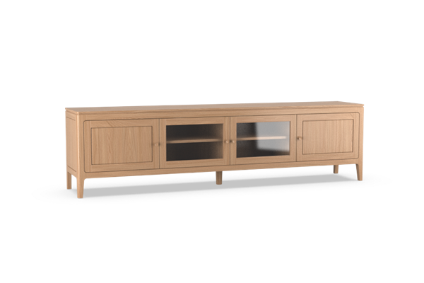 TV-kast 4-deurs glas - Theuns