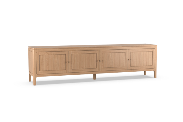 TV-kast 4-deurs massief - Theuns