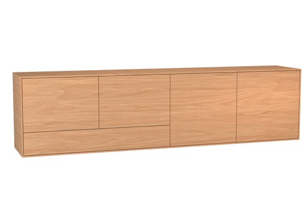 dressoir 4-deurs hangend - Theuns