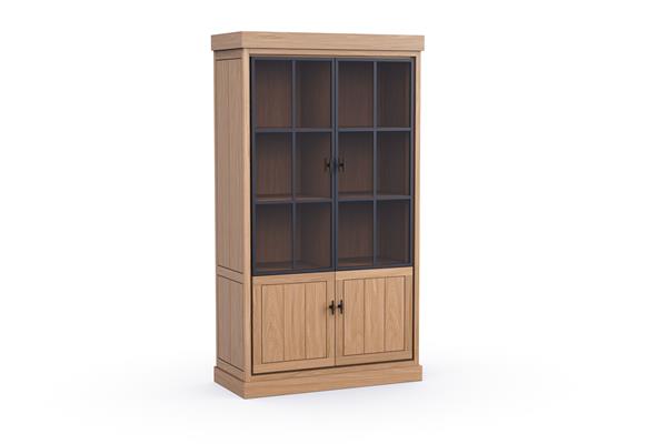 Vitrine-kast 2-deurs - Theuns