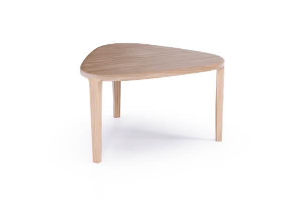 Salontafel driehoekig 100 x 96 cm - Theuns