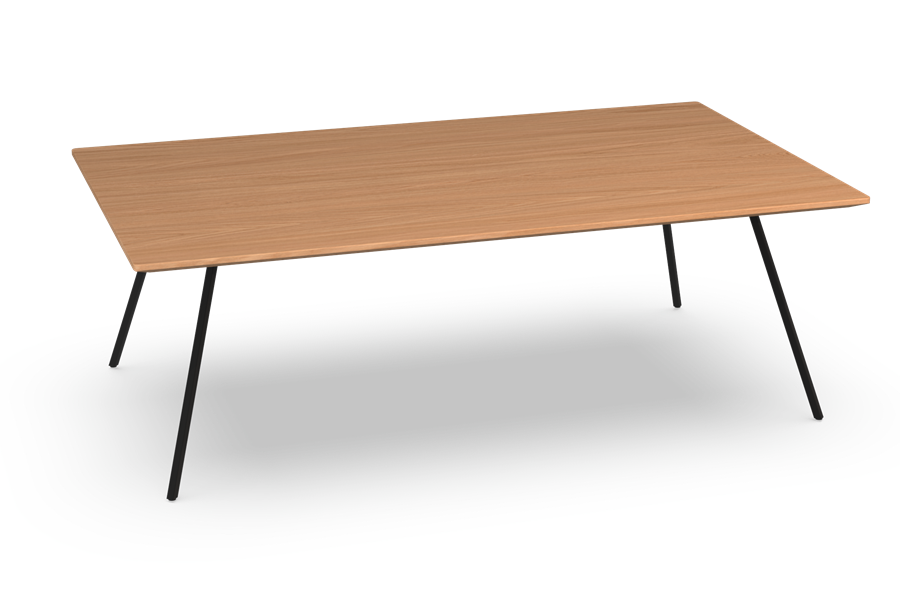 Salontafel rectangle 120 x 70 cm - Theuns Eiken meubels