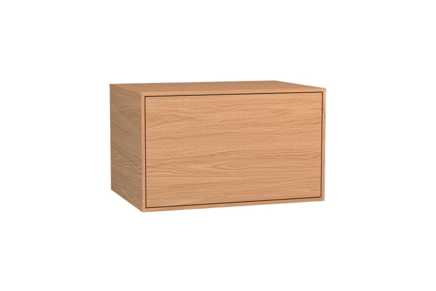 TV-kast 1-deurs hangend - Theuns Eiken meubels