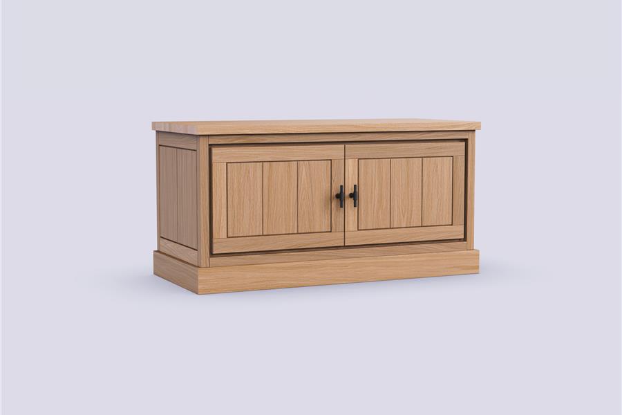 TV-kast 2-deurs - Theuns Eiken meubels