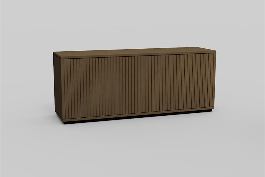 dressoir 3-deurs met plint - Theuns Eiken meubels