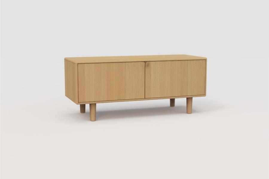 TV-kast 2-deurs - Theuns Eiken meubels